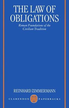 portada The law of Obligations: Roman Foundations of the Civilian Tradition (Clarendon Paperbacks) (in English)