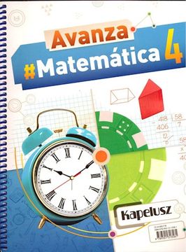 portada Avanza Matematica 4