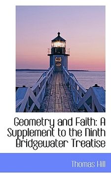 portada geometry and faith: a supplement to the ninth bridgewater treatise