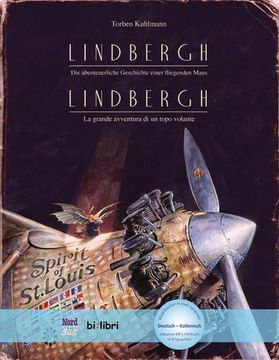 portada Lindbergh. Kinderbuch Deutsch-Italienisch mit Mp3-Hörbuch zum Herunterladen