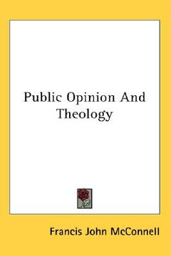 portada public opinion and theology (en Inglés)
