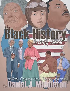 portada The Black History Activity Book: Articles, Coloring Pages, Puzzles, and More (en Inglés)
