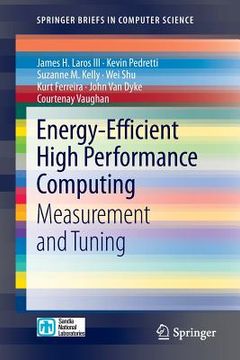 portada energy-efficient high performance computing: measurement and tuning (en Inglés)