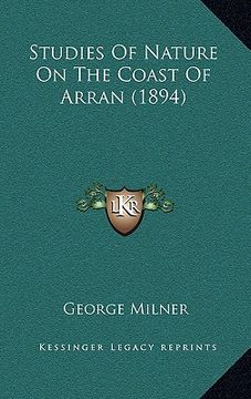 portada studies of nature on the coast of arran (1894) (en Inglés)