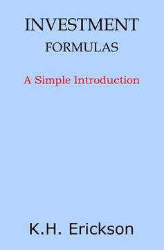 portada Investment Formulas: A Simple Introduction (in English)