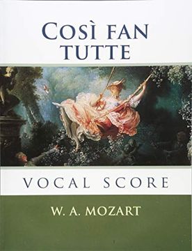 portada Così fan Tutte: Vocal Score (en Inglés)