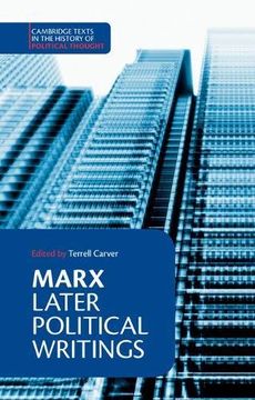portada Marx: Later Political Writings