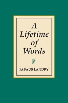 portada A Lifetime of Words (en Inglés)