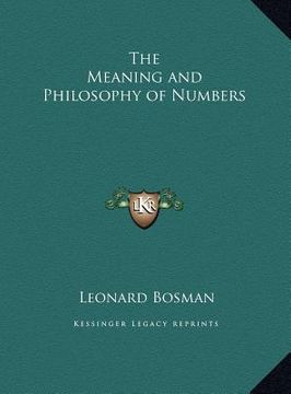 portada the meaning and philosophy of numbers (en Inglés)