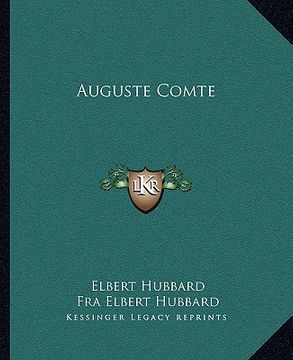 portada auguste comte (en Inglés)