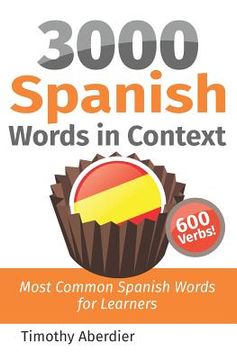 portada 3000 Spanish Words in Context: Most Common Spanish Words for Learners (en Inglés)