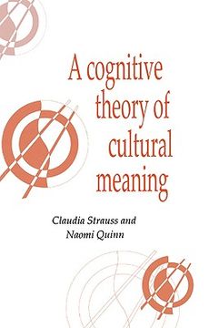 portada A Cognitive Theory of Cultural Meaning Hardback (Publications of the Society for Psychological Anthropology) 