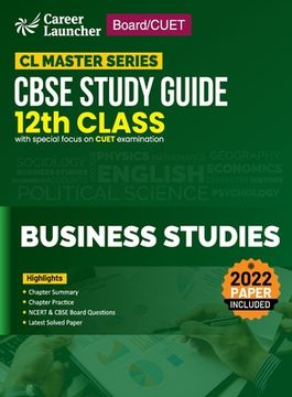 portada Board plus CUET 2023 CL Master Series - CBSE Study Guide - Class 12 - Business Studies (en Inglés)