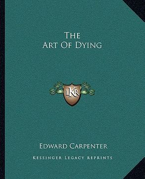 portada the art of dying (in English)