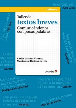 portada Taller de Textos Breves (Talleres) (in Spanish)
