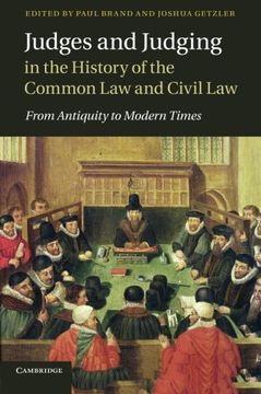 portada Judges and Judging in the History of the Common law and Civil law (in English)