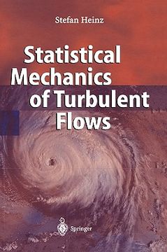 portada statistical mechanics of turbulent flows (en Inglés)