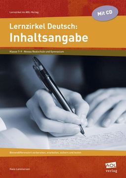 portada Lernzirkel Deutsch: Inhaltsangabe (en Alemán)