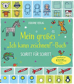 portada Mein Großes "Ich Kann Zeichnen! "-Buch": Schritt für Schritt (en Alemán)