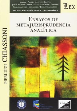 portada Ensayos de metajurisprudencia analítica (in Spanish)