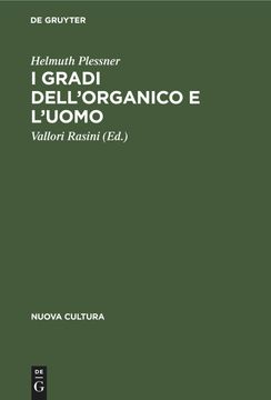 portada I Gradi Dell\ Organico e l\ Uomo (in Italian)