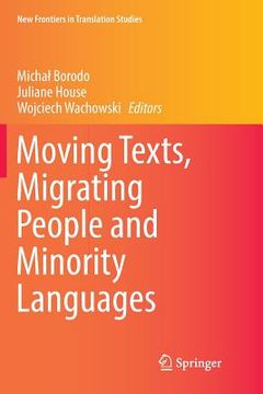 portada Moving Texts, Migrating People and Minority Languages (en Inglés)