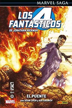 portada Marvel Saga los 4 Fantasticos de Jonathan Hickman el Puente