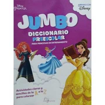 portada Jumbo Diccionario Preescolar Princesas
