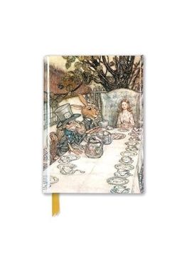 portada Rackham: Alice in Wonderland Tea Party (Foiled Pocket Journal) (Flame Tree Pocket Books)