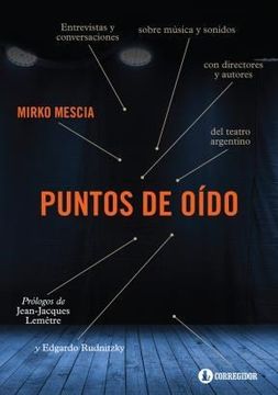 portada Puntos de Oído: Entrevistas y Conversaciones Sobre Música y Sonidos con Directores y Autores del Teatro Argentino