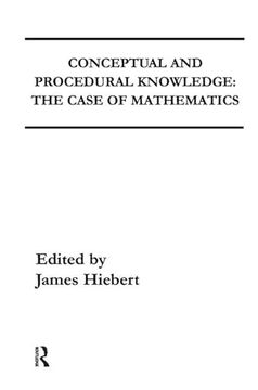 portada Conceptual and Procedural Knowledge: The Case of Mathematics (en Inglés)