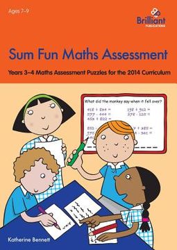 portada Sum Fun Maths Assessment: Years 3-4 Maths Assessment Puzzles for the 2014 Curriculum (in English)