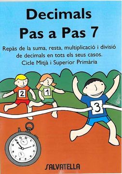 portada Decimals pas a pas 7 (Educacion Primaria) (in Catalá)