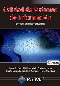 portada Calidad de Sistemas de Información. 5ª Edición Ampliada y Actualizada (in Spanish)