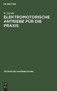 portada Elektromotorische Antriebe für die Praxis (en Alemán)