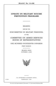 portada Update on military suicide prevention programs (in English)
