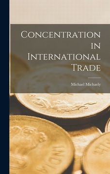 portada Concentration in International Trade (en Inglés)
