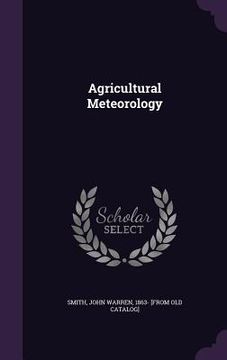 portada Agricultural Meteorology (in English)