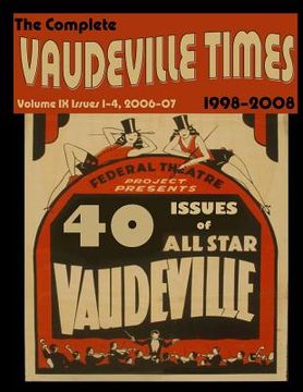 portada Vaudeville Times Volume IX (en Inglés)