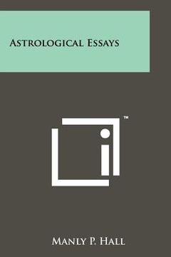 portada astrological essays (in English)