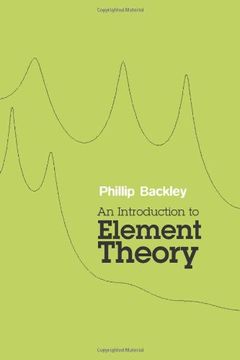 portada An Introduction to Element Theory (en Inglés)