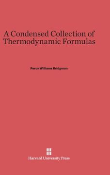 portada A Condensed Collection of Thermodynamic Formulas