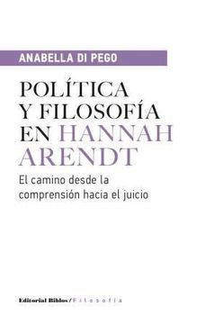 portada Política y Filosofía en Hannah Arendt