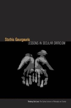 portada Lessons in Secular Criticism (Thinking out Loud) (en Inglés)