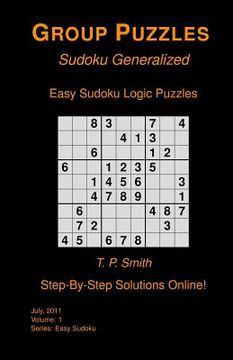 portada Easy Sudoku Logic Puzzles, Vol 1 (en Inglés)
