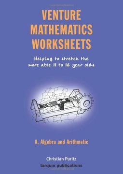 portada Venture Mathematics Worksheets - Algebra and Arithmetic: Algebra and Arithmetic Bk. A