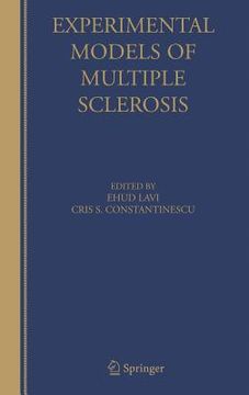 portada experimental models of multiple sclerosis (in English)