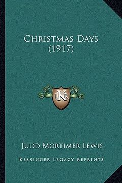 portada christmas days (1917) (in English)