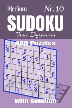 portada Medium Sudoku Nr.10: 480 puzzles with solution (in English)