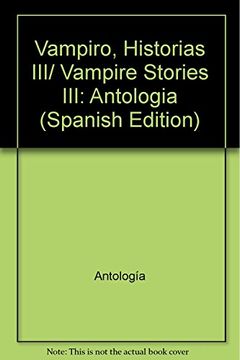 portada Vampiro, Historias iii